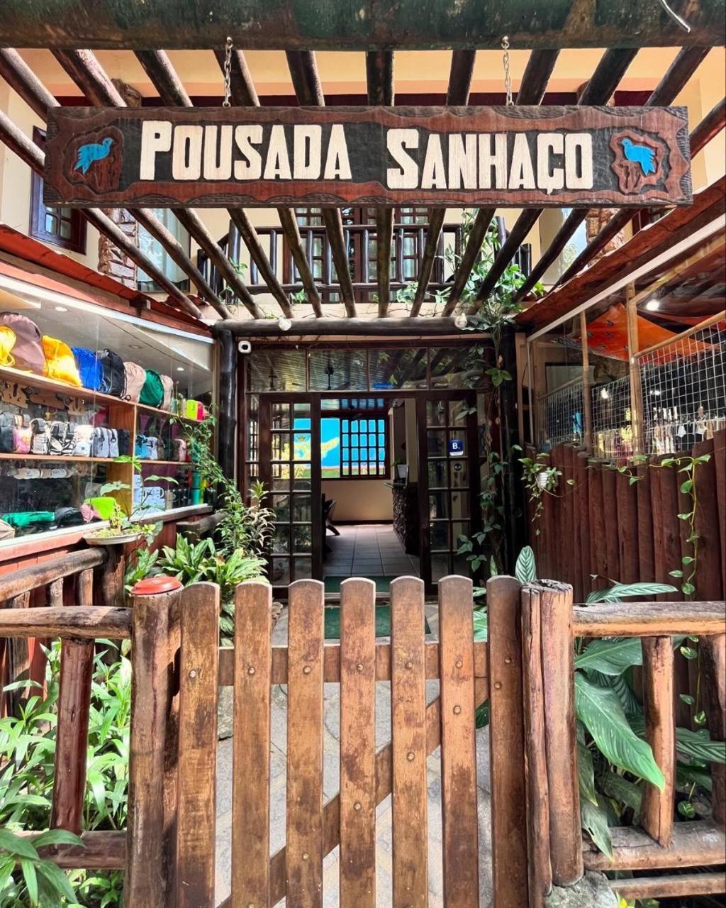 Pousada Sanhaco Vila do Abraao Exterior photo